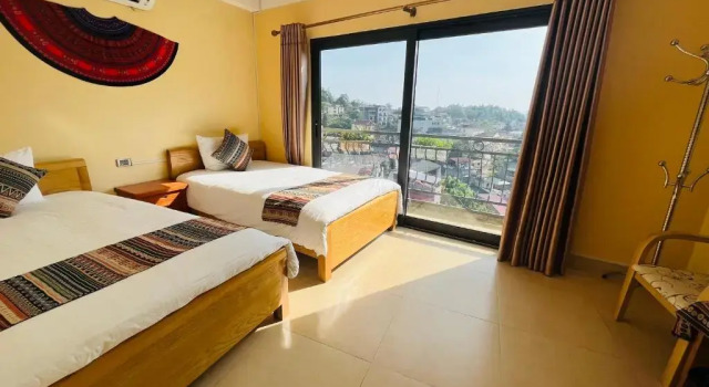Двухместный номер Standard с видом на озеро Sapa Paramount Hotel