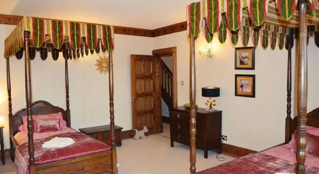 An enchanting Grade II listed 18th century bailey castle with wonderful 360 degree views