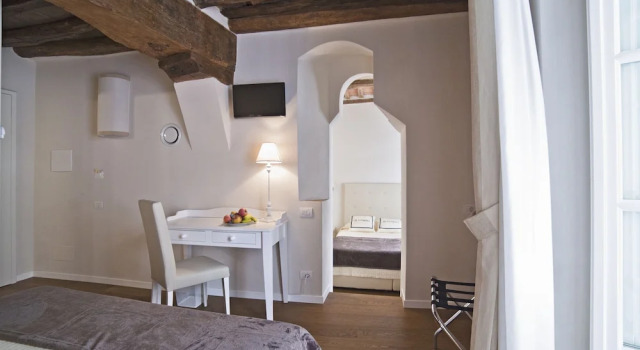 Juniorsuite med altan B&B Il Corso