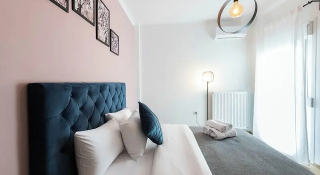 Апартаменты с 4 комнатами с балконом Porto Sea View Apartments - A. Svolou 29