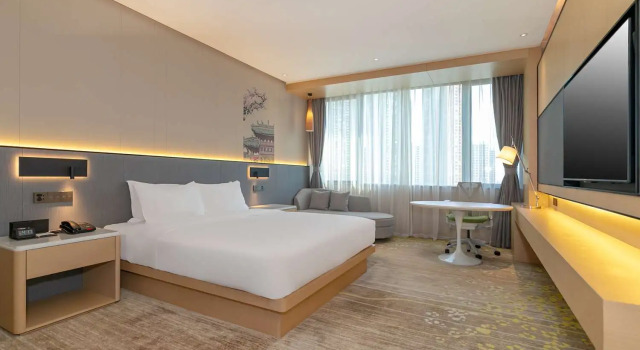 Номер Deluxe Hilton Garden Inn Foshan