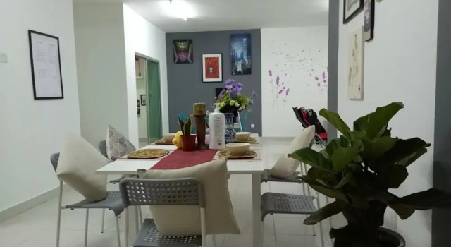 Апартаменты с 4 комнатами Aeon homestay Tebrau City residences