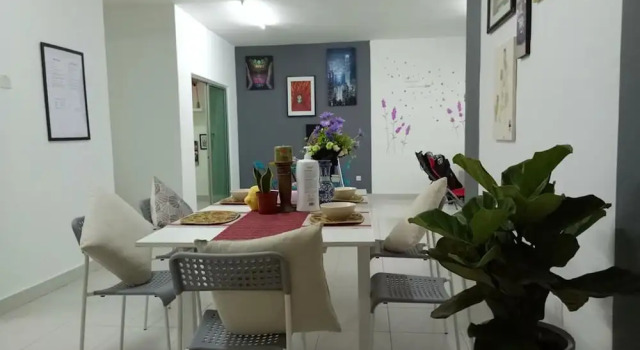 Апартаменты с 4 комнатами Aeon homestay Tebrau City residences