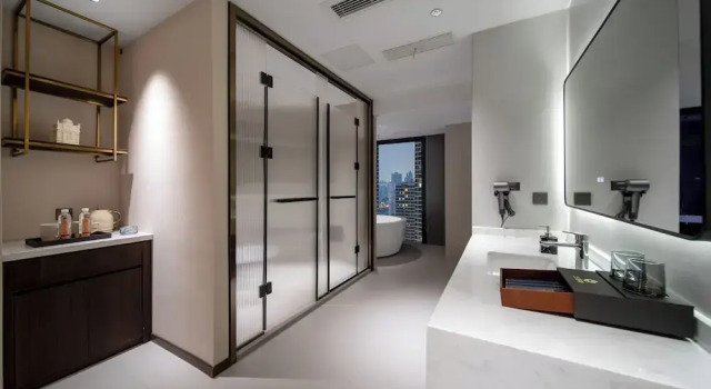 Двухместный номер Luxury с видом на город Chongqing Junsheng Cloud River View