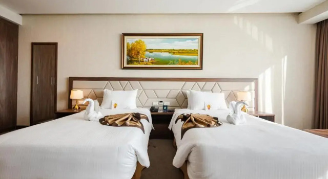 Семейный номер Deluxe Muong Thanh Grand Ha Long Hotel