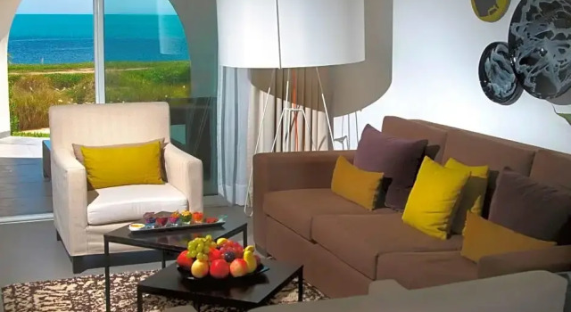 Одноместный номер Deluxe с видом на море Mövenpick Hotel Gammarth Tunis