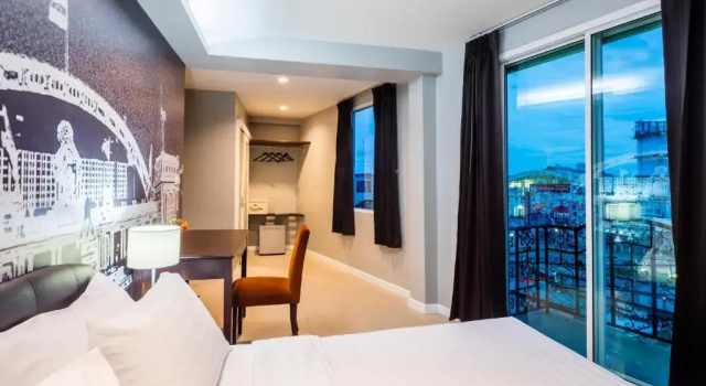 Двухместный номер Deluxe At Hua Lamphong Hotel