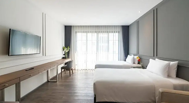 Двухместный номер Deluxe One Patio Hotel Pattaya - SHA Extra Plus