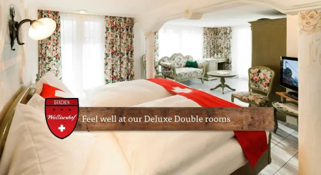 Номер Deluxe Hotel Walliserhof