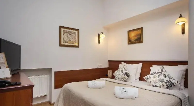 Студия с балконом Ventus Rosa Self Service Apartments