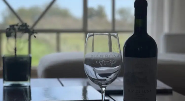 Люкс с красивым видом из окна Narbona Wine Lodge