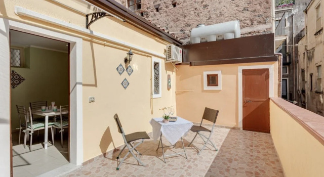 Апартаменты с 3 комнатами с балконом Catania Central Apartment with Terrace
