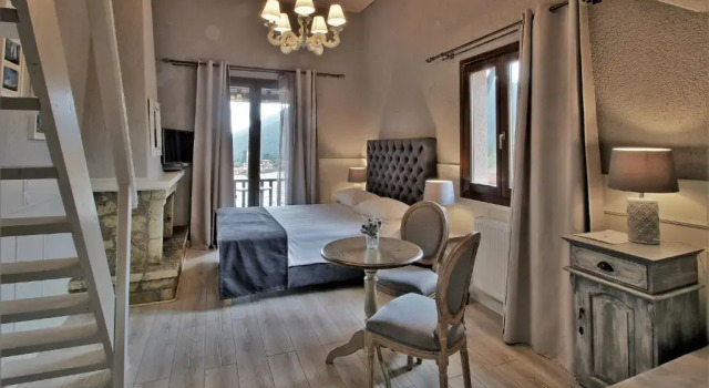 Номер Standard с видом на горы Boutique Hotel Skamnos Arachova