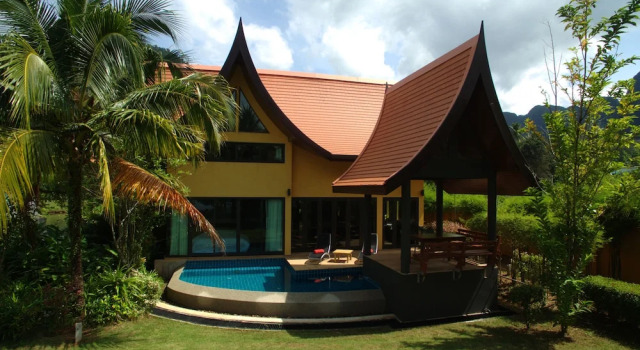 Вилла Deluxe с 3 комнатами Tha Lane Bay Villas