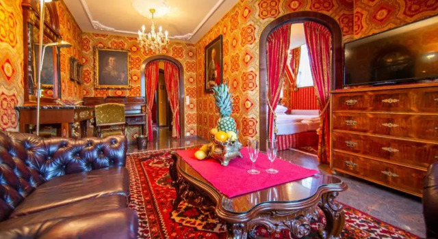 Люкс с 2 комнатами Seehotel Porcia
