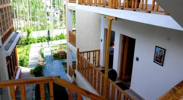 Двухместный номер Deluxe с красивым видом из окна Hotel Ladakh Greens - an Organic Retreat