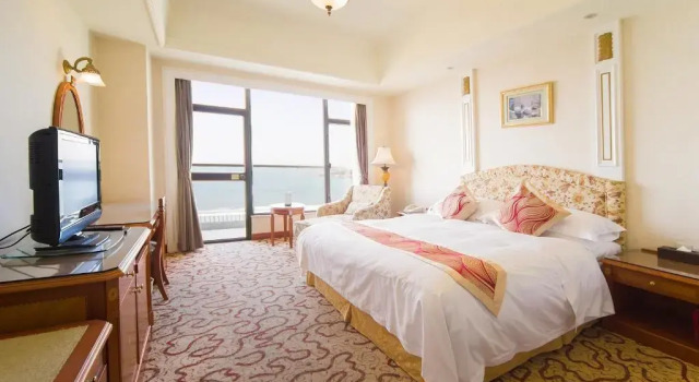 Двухместный номер Executive с видом на море Huiquan Dynasty Hotel Qingdao