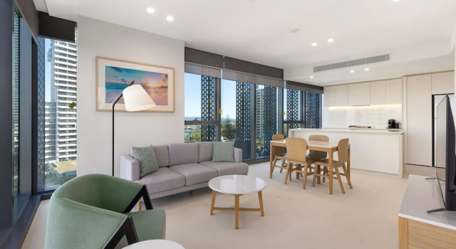 Люкс c 1 комнатой с балконом ULTIQA Signature at Broadbeach