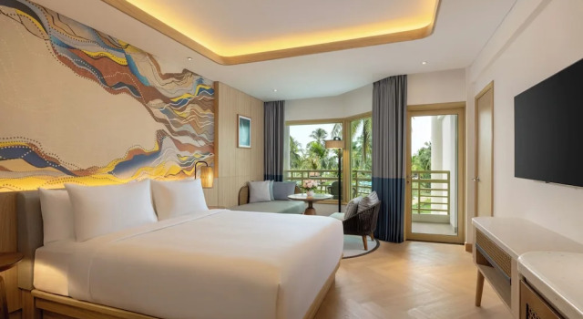Двухместный номер Deluxe с видом на сад Mövenpick Resort & Spa Bintan Lagoon
