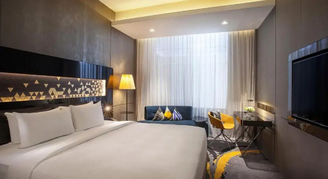 Двухместный room Deluxe Novotel Singapore On Stevens