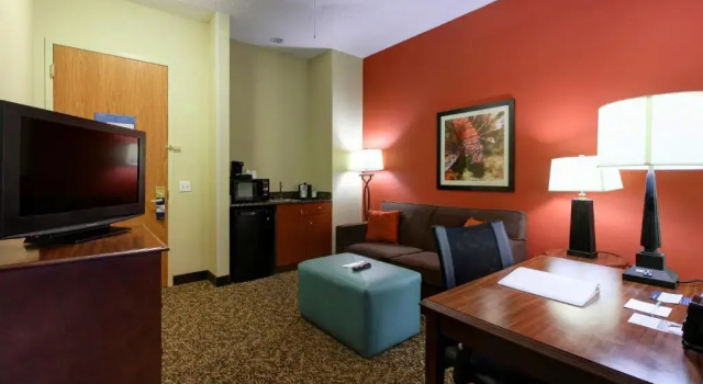Одноместный люкс c 1 комнатой Hampton Inn Boca Raton-Deerfield Beach