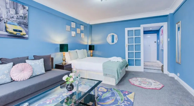 Family Studio for 4-3-2-1 Persons Central London, Забронировать Отель Отели Англии 3 звезды, 3*