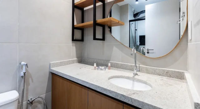 Трёхместный номер Standard с балконом Art Studio Beira Mar em Salvador Carpediem By Housi