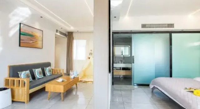 Семейный люкс c 1 комнатой Guanlan Residence, Weizhou Island (Catholic Church Shell Beach Branch)
