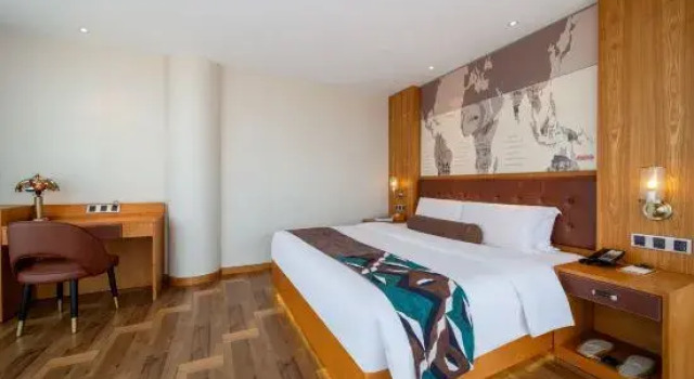 Люкс с красивым видом из окна Rezen Select Hotel(Heyuan Asia's Highest Fountain)