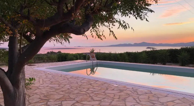 Вилла с 3 комнатами с видом на море Paros Afrodite Luxury Villas