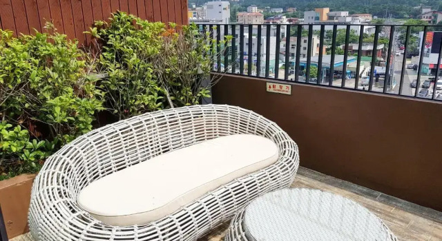 Двухместный номер Deluxe с балконом I-Jin Hotel