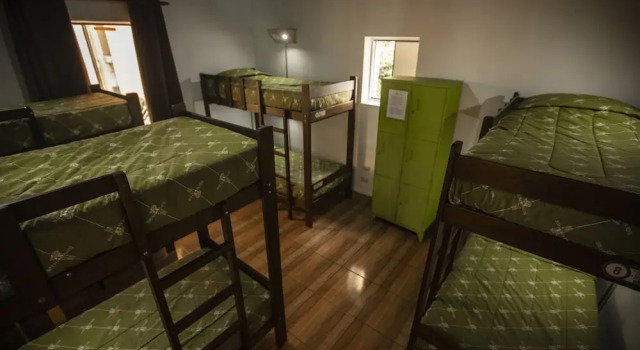 Кровать в общем номере (женский номер) Great Partners hostel