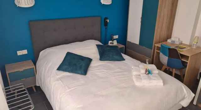 Двухместный номер Comfort Logis Hôtel Restaurant Le Franco Belge
