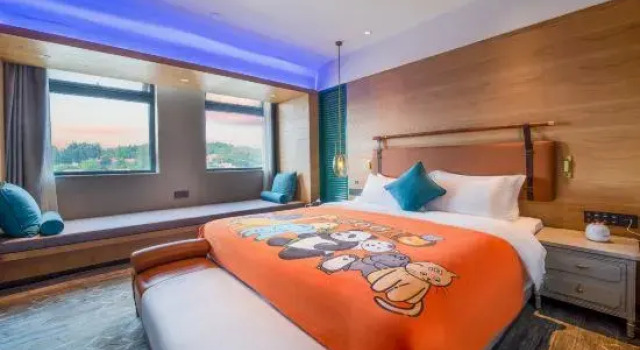 Семейный люкс Changyu Cabernet Hotel · 1892 (Yantai Hill & No.1 Beach Branch)