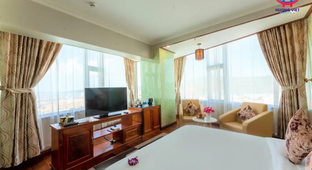 Двухместный номер Deluxe с видом на гавань Huong Viet Hotel Quy Nhon - Beachfront