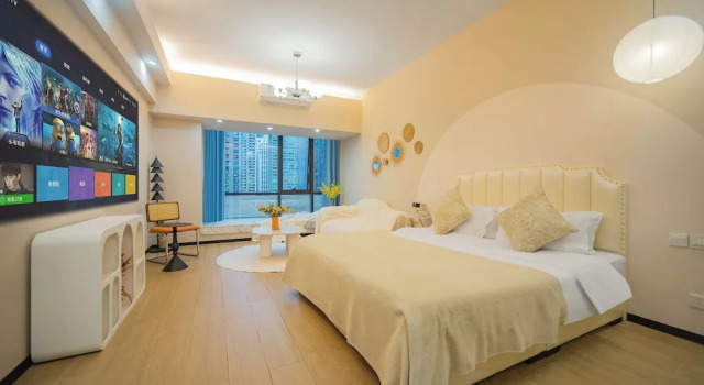 Номер Comfort Lavande International ApartHotel US Consulate General Guangzhou Zhujiang New Town Metro Station Branch
