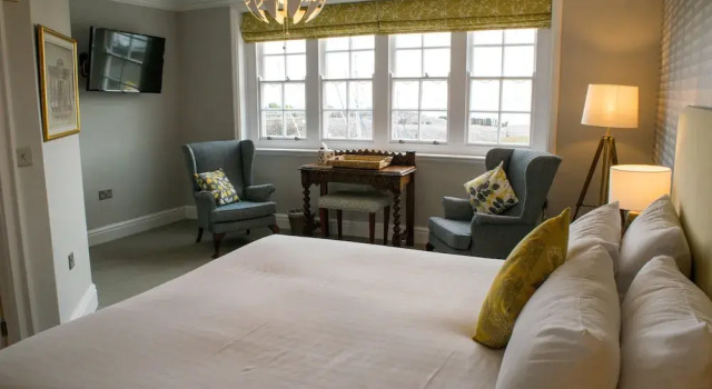 Двухместный номер Deluxe с видом на гавань The Porlock Weir Hotel