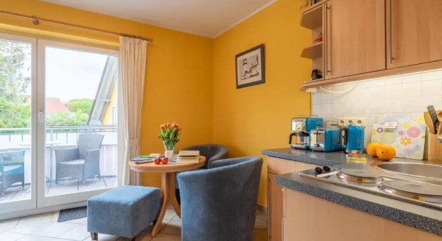 Апартаменты с балконом Ferienhaus Lütten Kulli - 1