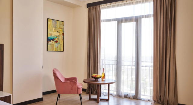 Junior-Suite mit Stadtblick Hotel Eria Suite