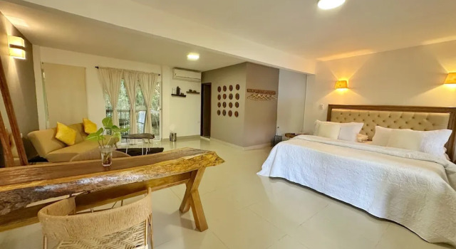 Двухместный люкс с балконом Hotel La Casablanca Tayrona