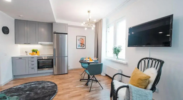 Студия Forenom Serviced Apartments Helsinki Töölö