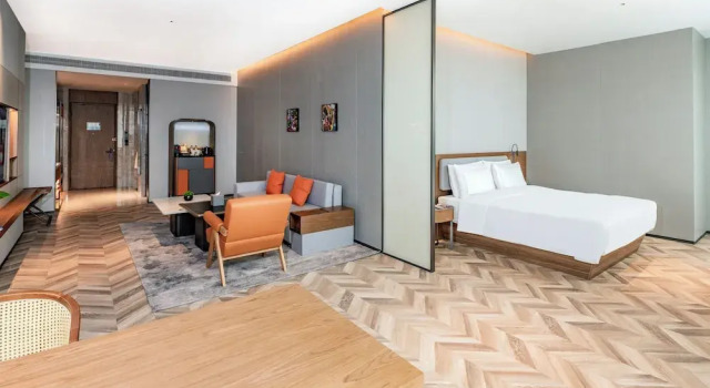 Номер Standard UrCove by HYATT Yinchuan Lanxi Valley