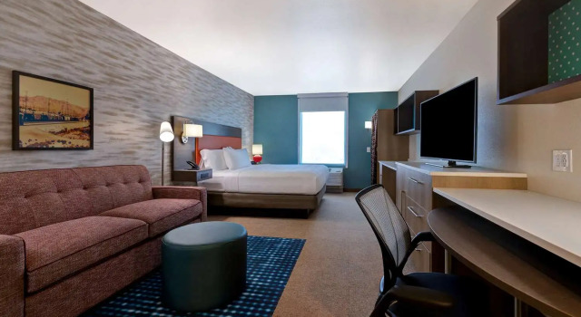Двухместная студия Hearing Accessible Home2 Suites By Hilton Barstow, Ca