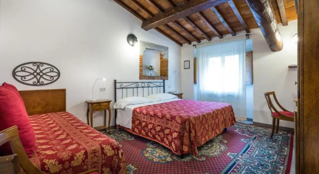 Трёхместный номер Standard Hotel Collodi Firenze