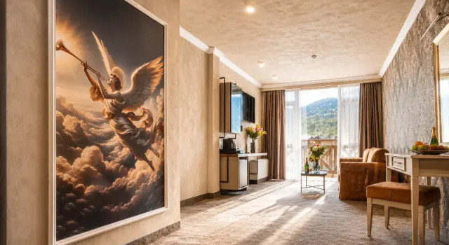 Двухместный номер Standard с балконом и с видом на горы Premier Luxury Mountain Resort