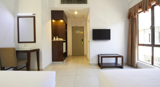 Четырёхместный семейный номер Standard Kepong Hotel
