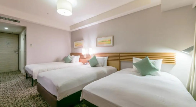 Трёхместный номер Standard с видом на парк Hotel Resol Trinity Sapporo