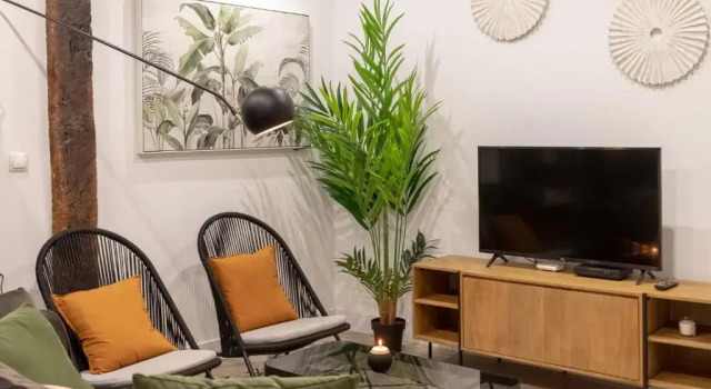River Apartment in the heart of Bilbao EBI-01297, Rezerwuj Apartament Hotele w Baskonia z parkingiem, Parking
