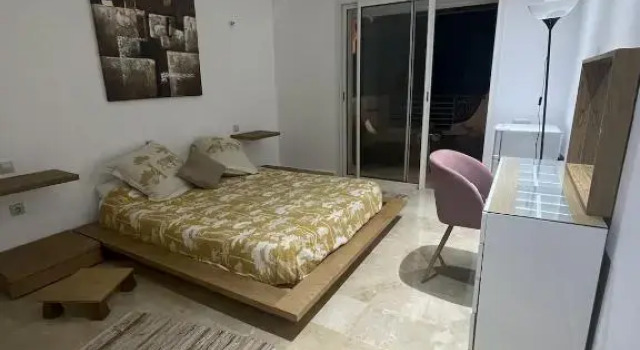 Aprt BahiaGolf Beach Bouznika, Résidence Front Mer, Rezervasyon Otel Doukkala-Abda otoparklı oteller, Otopark
