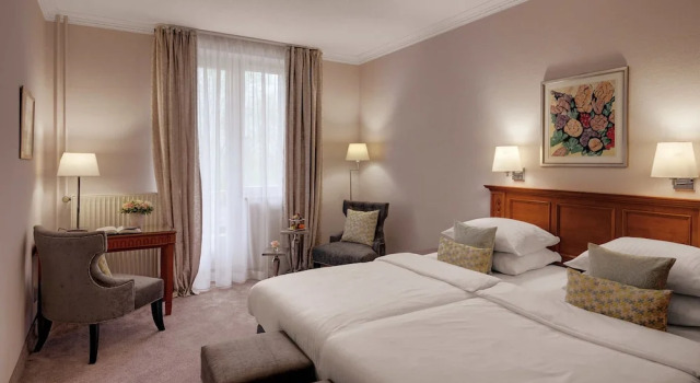 Двухместный номер Deluxe с балконом и с видом на горы Grand Hotel Sonnenbichl